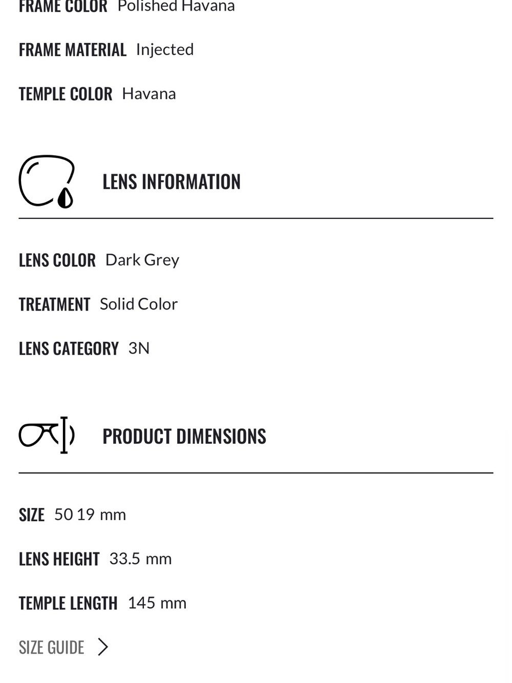 Ray-Ban Zaya Bio-Based Sunglasses - Frame: Polished Havana, Lenses: Dark Grey - Picture 8 of 9